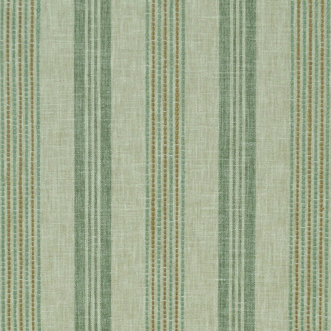 Hardwick Stripe Spruce 480881 by PKL Studio Designer Fabric - 39% Polyester 38% Cotton 16% Rayon 7% Linen India 51000 Horizontal: 4.500" and Vertical: .125" 55 - Swanky Fabrics -