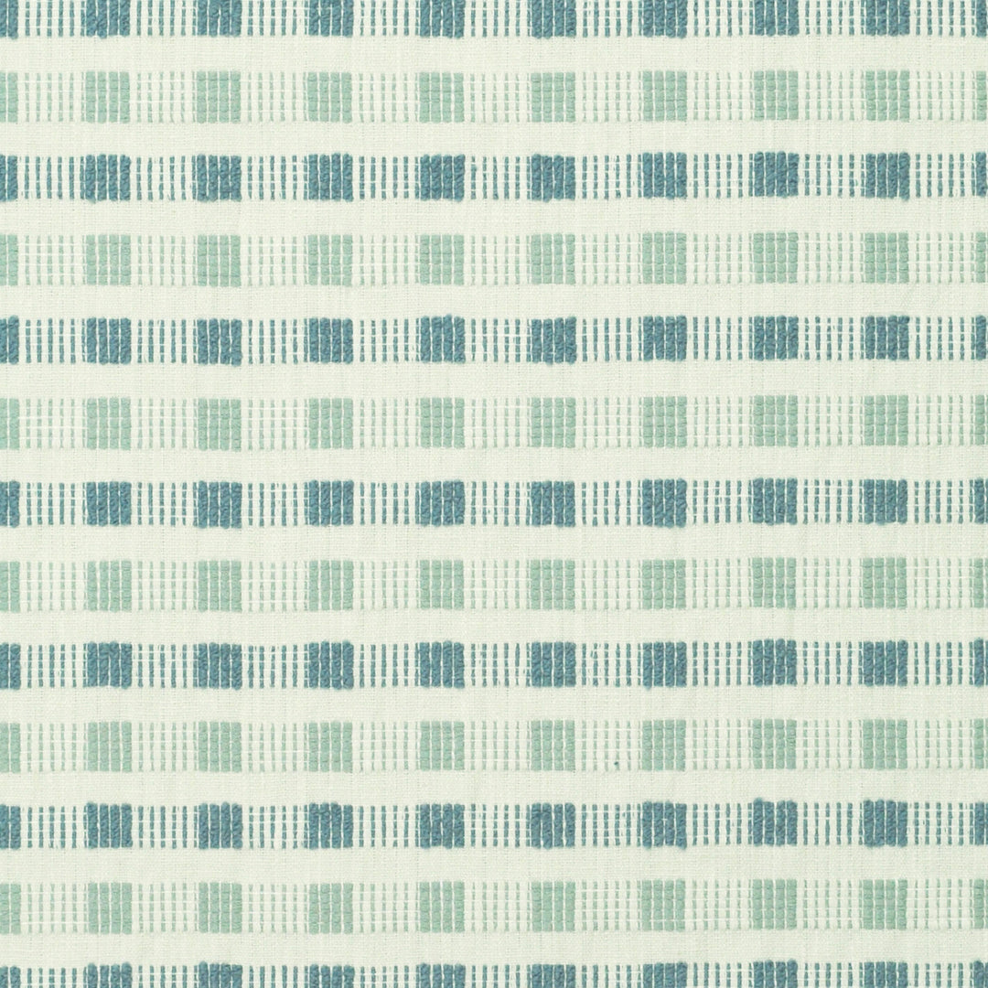 Block Party Mist 480894 by PKL Studio Designer Fabric - 54% Cotton 46% Recycled Polyester India 51000 Horizontal: 1.300" and Vertical: 2.000" 54 - Swanky Fabrics -