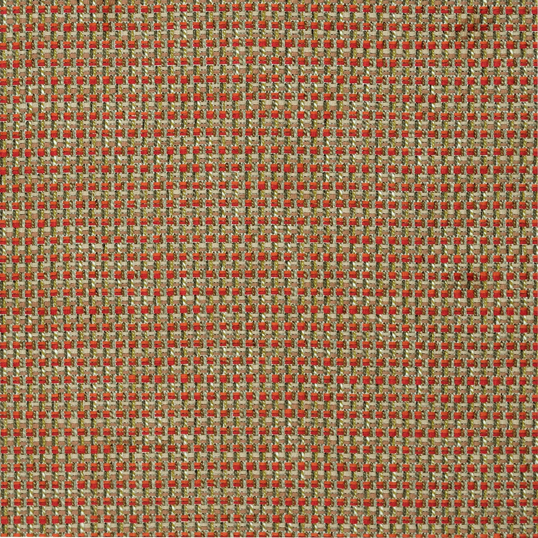 Cabana Carnelian 480913 by PKL Studio Designer Fabric - 54% Polyester 46% Cotton India 51000 Horizontal: .375" and Vertical: .375" 55 - Swanky Fabrics -