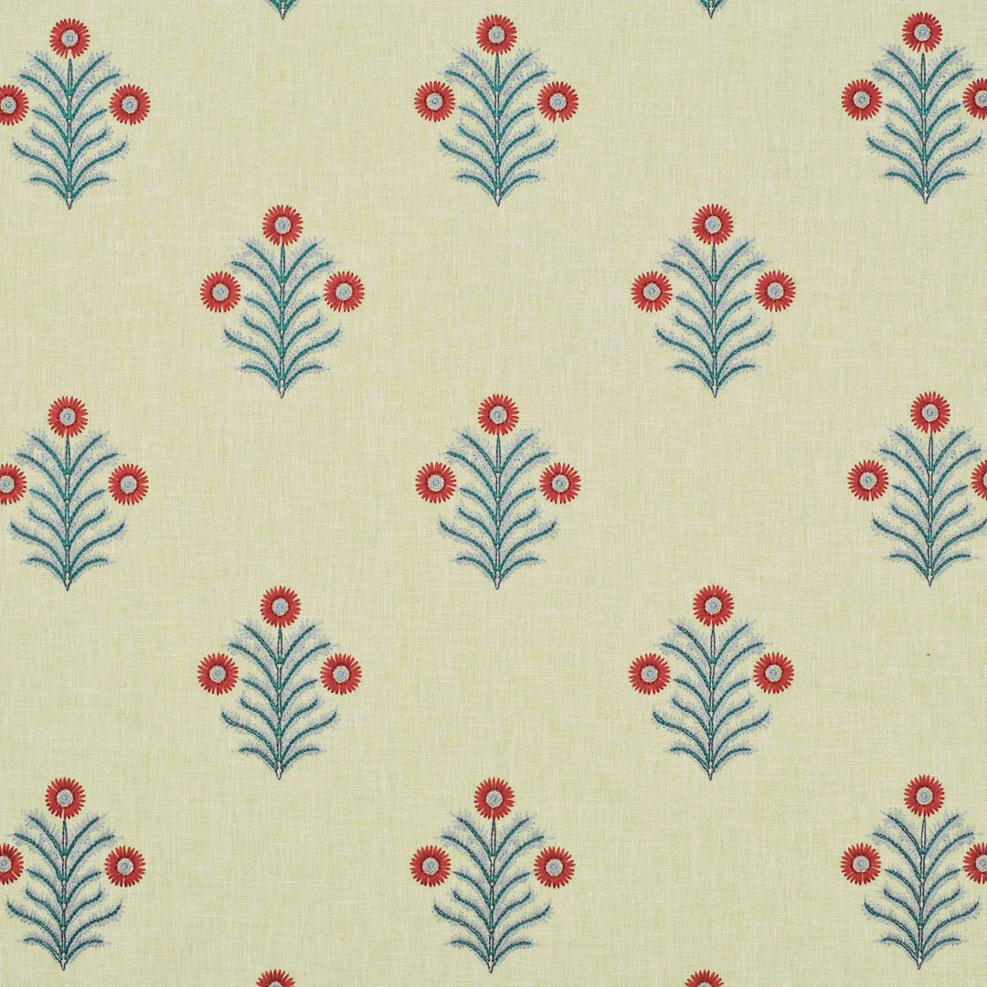 Hayley Emb Glory 480941 by PKL Studio Designer Fabric - Base:50% Polyester 50% Cotton India 51000 Horizontal: 10.500" and Vertical: 9.500" 52 - Swanky Fabrics -