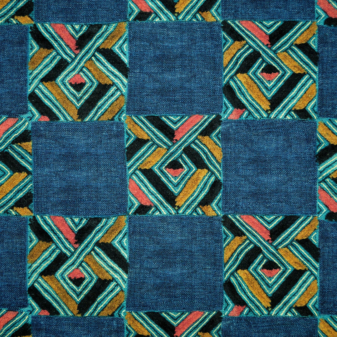 Spirit Quilt Ink 480982 by PKL Studio Designer Fabric - 75% Cotton 25% Linen Pakistan 15000 Horizontal: 27.000" and Vertical: 13.500" 54 - Swanky Fabrics -