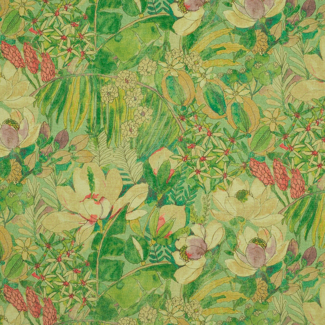 Dream Away Orchid Mist 481070 by PKL Studio Designer Fabric - 75% Cotton 25% Linen Pakistan 15000 Horizontal: 27.000" and Vertical: 27.000" 54 - Swanky Fabrics -