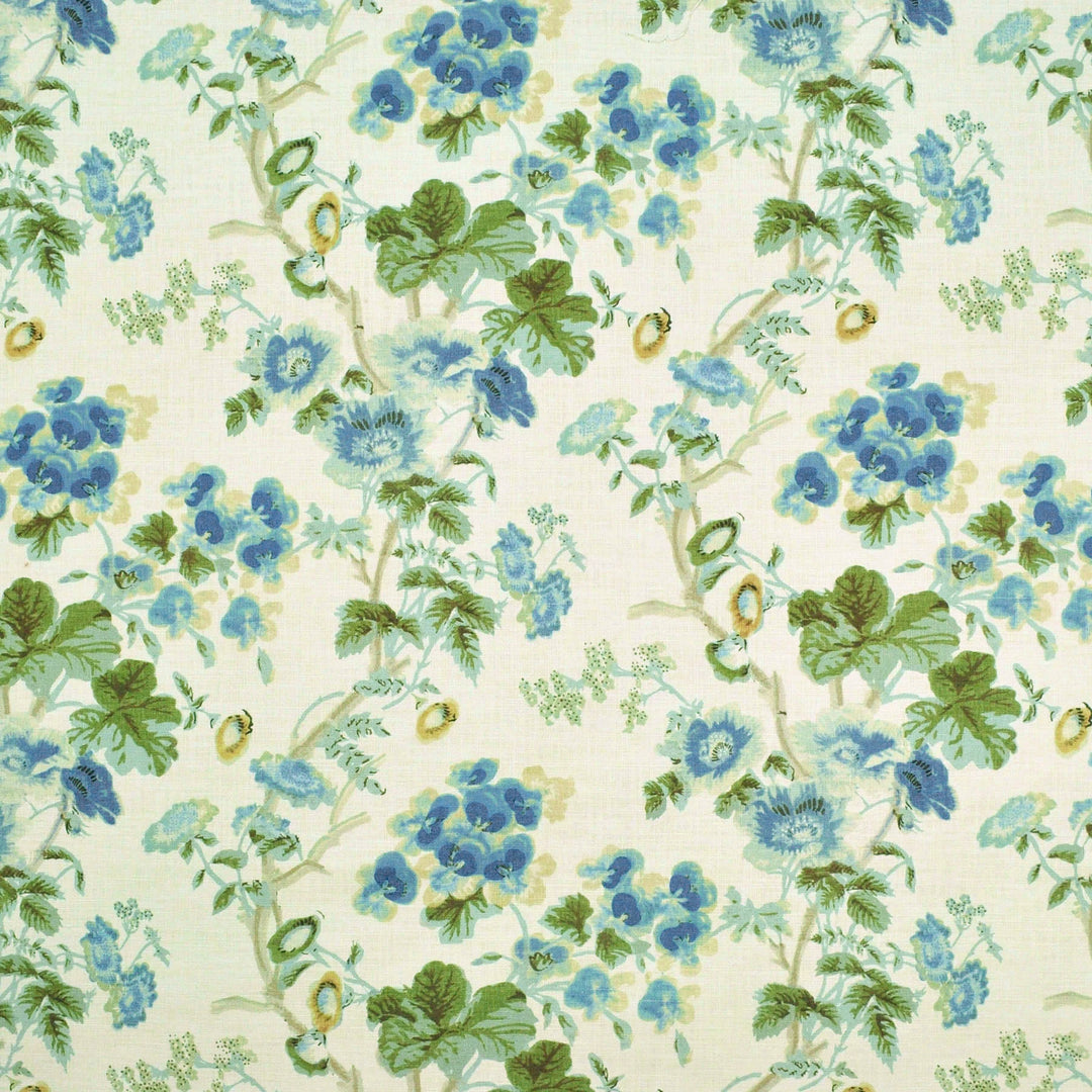 Arbor Grace Larkspur 481091 by PKL Studio Designer Fabric - 100% Cotton Pakistan 51000 Horizontal: 13.500" and Vertical: 25.250" 54 - Swanky Fabrics -