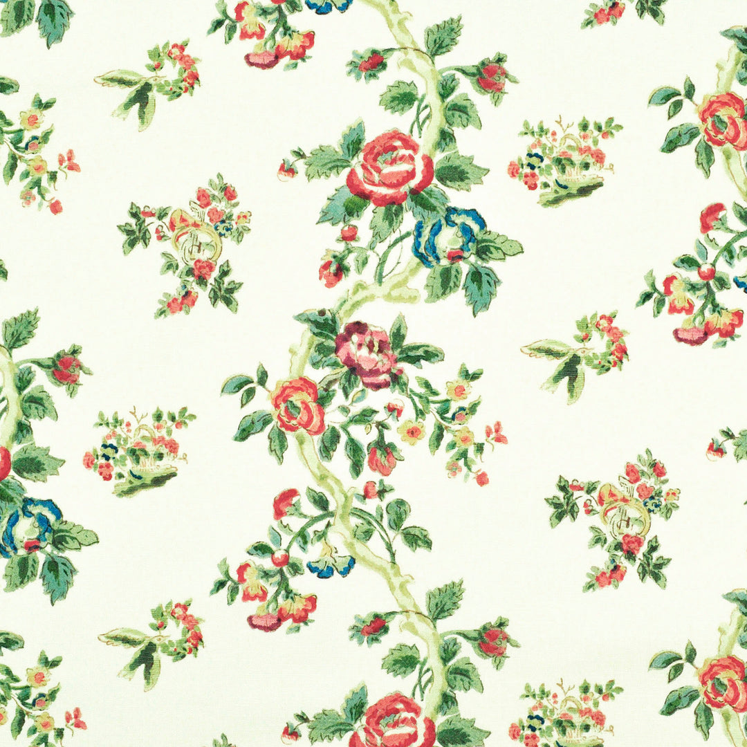 La Roseraie Indienne 481150 by PKL Studio Designer Fabric - 100% Cotton Pakistan 51000 Horizontal: 13.500" and Vertical: 18.000" 54 - Swanky Fabrics -