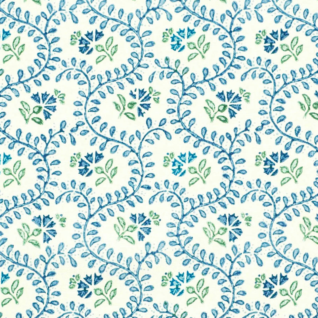 L'Etoile Porcelain 481171 by PKL Studio Designer Fabric - 100% Cotton Pakistan 51000 Horizontal: 6.750" and Vertical: 9.000" 54 - Swanky Fabrics -