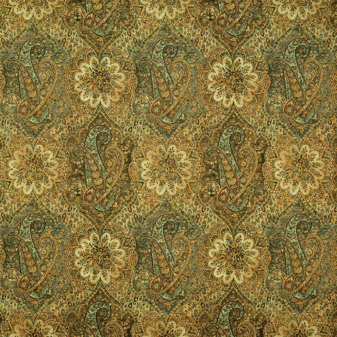Paisley Flourish Fig 481201 by PKL Studio Designer Fabric - 100% Cotton Peru 20000 Horizontal: 13.500" and Vertical: 18.000" 54 - Swanky Fabrics -