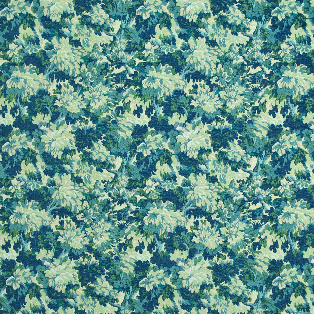Oakwood Tapestry Baltic 481290 by PKL Studio Designer Fabric - 100% Polyester India 51000 Horizontal: 13.700" and Vertical: 14.100" 54 - Swanky Fabrics -