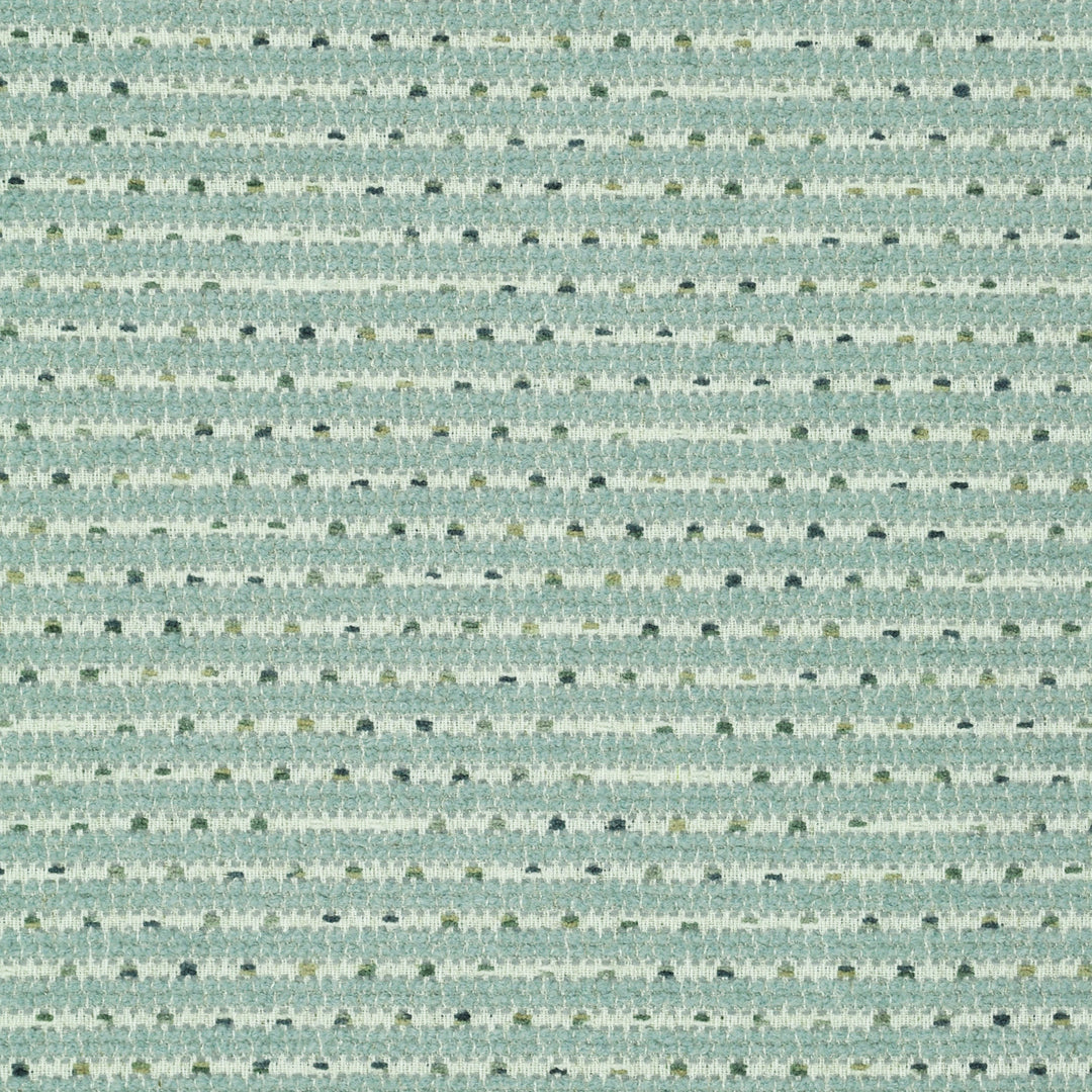 Boulevard Stripe Spa 481302 by PKL Studio Designer Fabric - 91% Polyester 9% Linen Back:100% Acrylic China 51000 Horizontal: 1.300" and Vertical: 2.800" 55 - Swanky Fabrics -