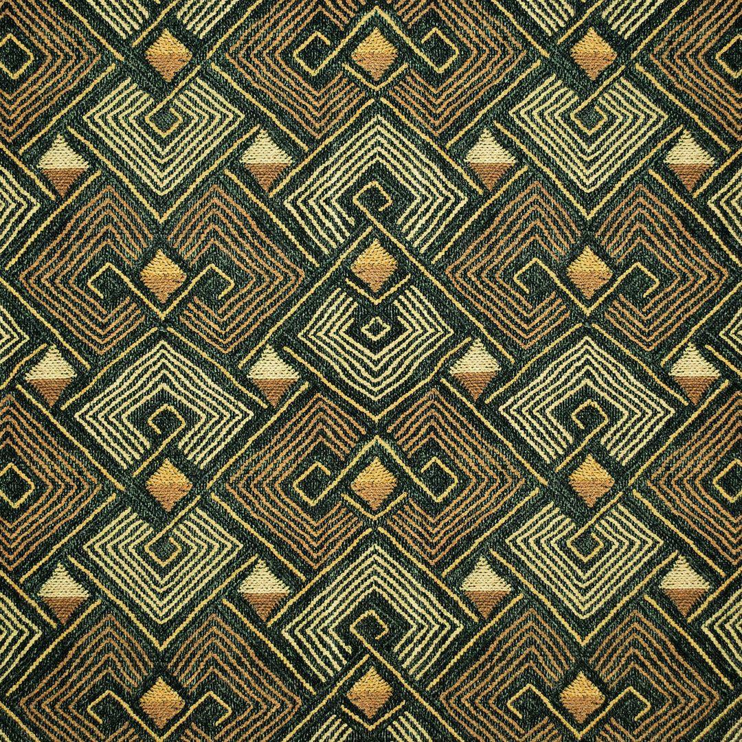 Threaded Tales Ebony 481330 by PKL Studio Designer Fabric - 75% Cotton 25% Linen Pakistan 15000 Horizontal: 13.500" and Vertical: 13.500" 54 - Swanky Fabrics -
