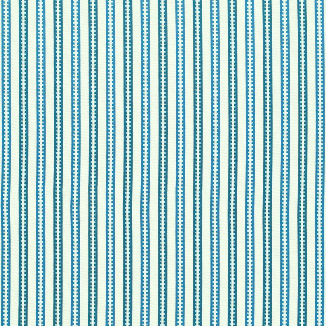 Beverly Stripe Lapis 481361 by PKL Studio Designer Fabric - 100% Polyester India 51000 Horizontal: 1.375" and Vertical: .125" 56 - Swanky Fabrics -