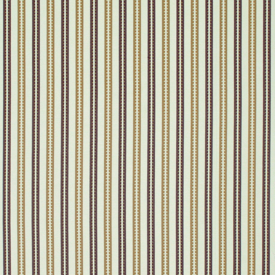 Beverly Stripe Umber 481364 by PKL Studio Designer Fabric - 100% Polyester India 51000 Horizontal: 1.375" and Vertical: .125" 56 - Swanky Fabrics -