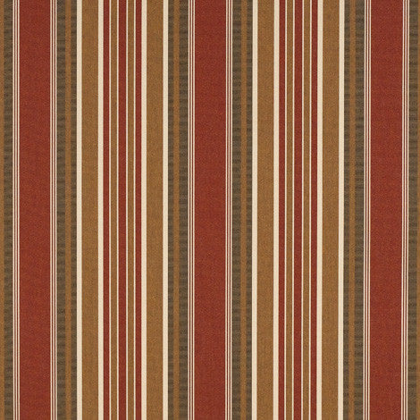 4813 Eastland Redwood by Sunbrella Designer Fabric Awning Fabrics > SunbrellaÂ® Stripes 100% Acrylic USA or Imported n/a 46" - Swanky Fabrics -