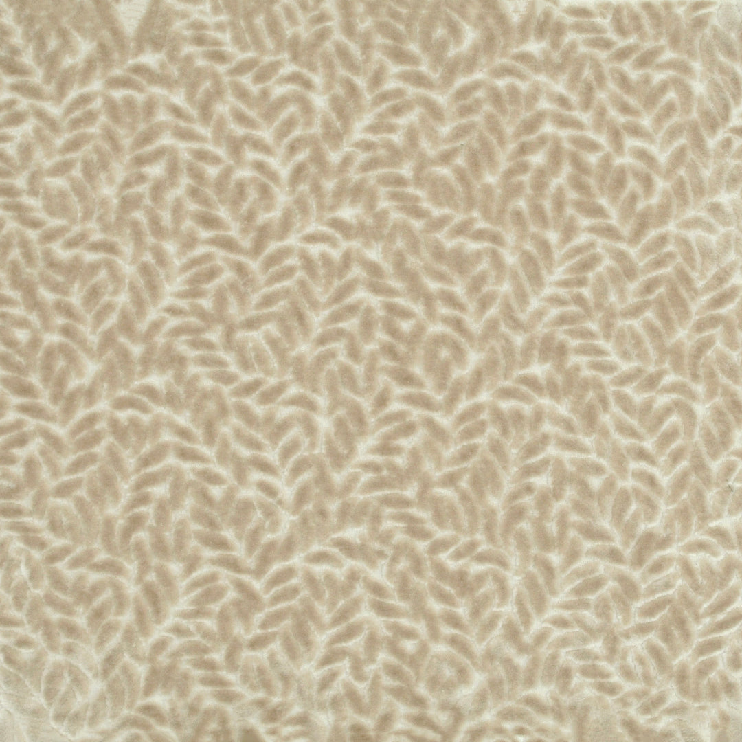 Luxe Leaf Fawn 481626 by PKL Studio Designer Fabric - 100% Polyester Back:100% Polyester China 51000 Horizontal: 5.500" and Vertical: 4.500" 56 - Swanky Fabrics -
