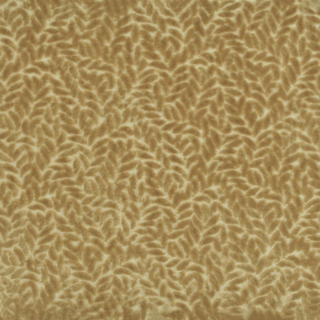 Luxe Leaf Honey 481627 by PKL Studio Designer Fabric - 100% Polyester Back:100% Polyester China 51000 Horizontal: 5.500" and Vertical: 4.500" 56 - Swanky Fabrics -