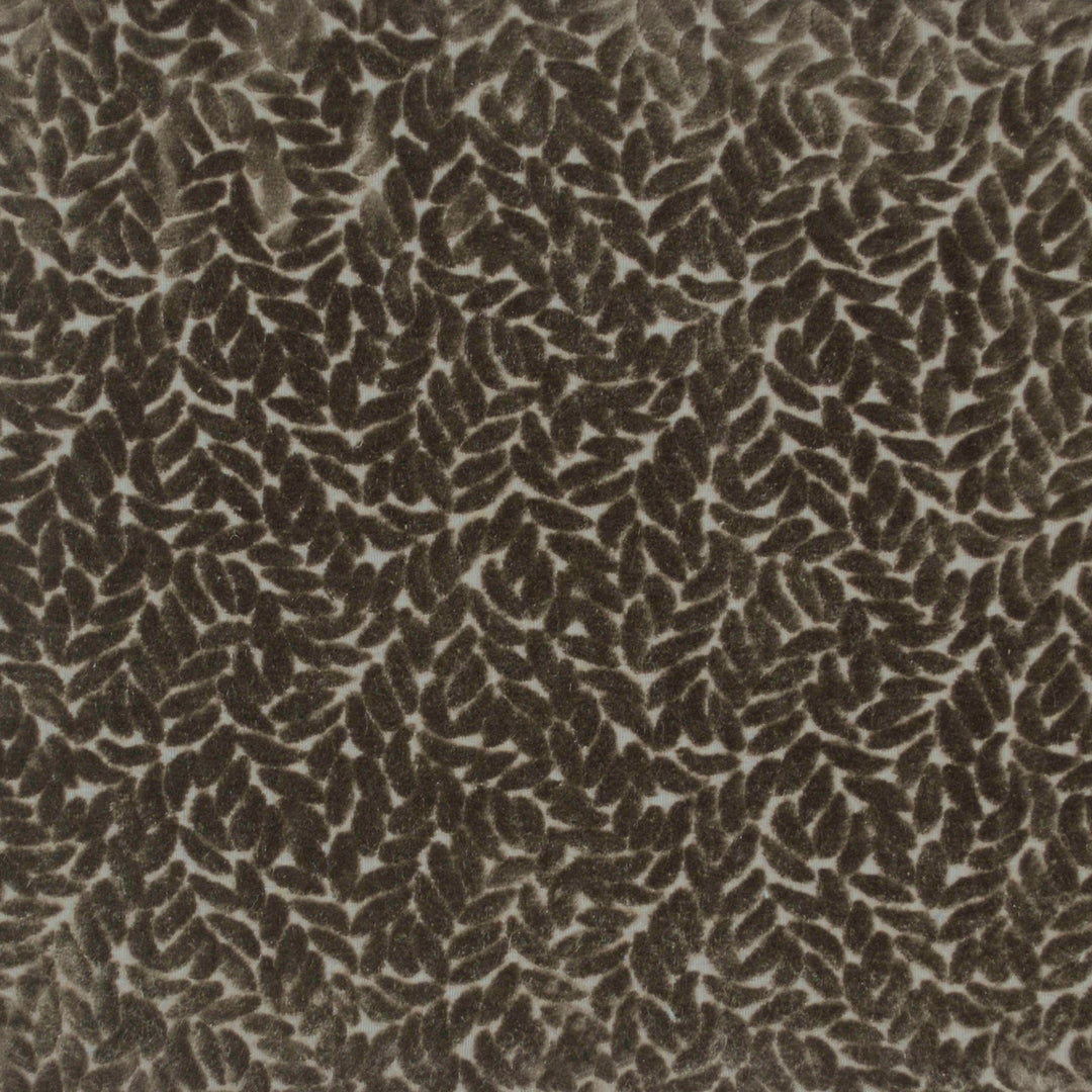 Luxe Leaf Umber 481628 by PKL Studio Designer Fabric - 100% Polyester Back:100% Polyester China 51000 Horizontal: 5.500" and Vertical: 4.500" 56 - Swanky Fabrics -