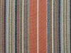 Montana Stripe Paprika by Roth & Tompkins Designer Fabric