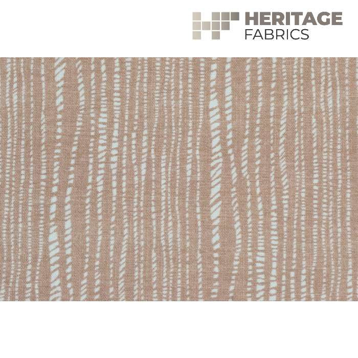 Nevis Peony by Heritage Designer Fabric - 100% Cotton Turkey 18,000 Horizontal: 6.75" and Vertical: 6.75" 54" - Swanky Fabrics -