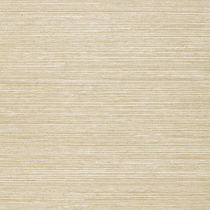 Kisho Sisal Gold 5002920 by Schumacher Designer Wallcovering