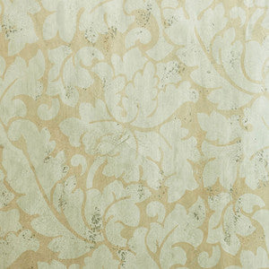 Tolomei Damask Mineral 5003692 by Schumacher Designer Wallcovering