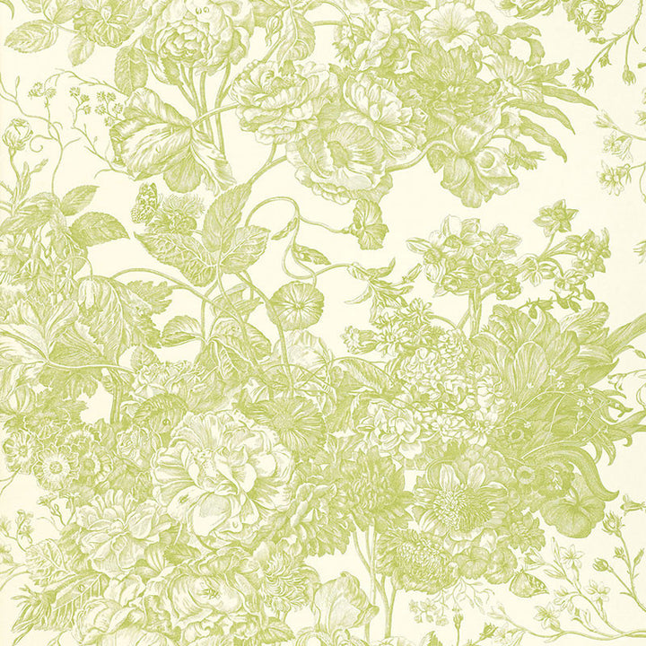Toile Florissante Peridot 5004091 by Schumacher Designer Wallpaper SIGNATURE PRINTS Paper 0 UNITED STATES OF AMERICA </p><p>Repeat: Horizontal: 27" (69CM) and Vertical: 36" (91CM) 27 - Swanky Fabrics -