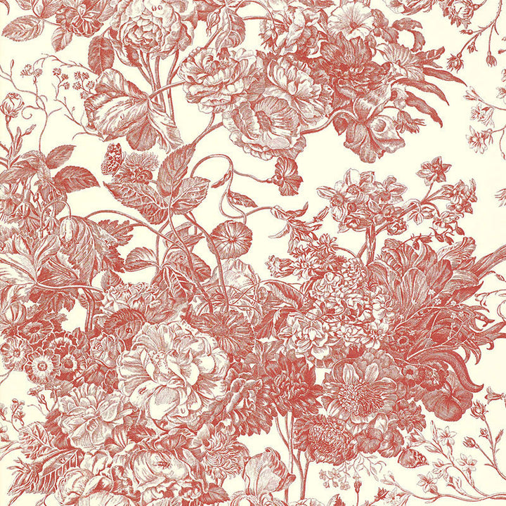 Toile Florissante Begonia 5004093 by Schumacher Designer Wallpaper SIGNATURE PRINTS Paper 0 UNITED STATES OF AMERICA </p><p>Repeat: Horizontal: 27" (69CM) and Vertical: 36" (91CM) 27 - Swanky Fabrics -