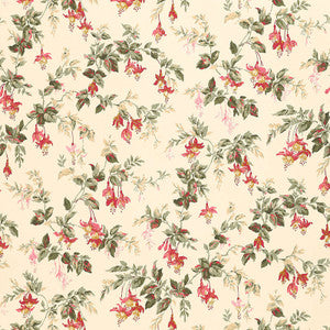 Garden Gate Parchment 5004343 by Schumacher Designer Wallcovering