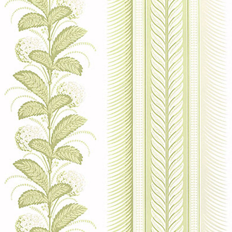 Hydrangea Drape Willow 5004452 by Schumacher Wallcovering Schumacher Wallcovering Hydrangea Drape Willow 5004452Wallcovering Paper UNITED STATES OF AMERICA </p><p>Repeat: H: HORZ. 27" (69CM) , V: VERT. 10 1/4" (26CM) 27 - Fabric Carolina -