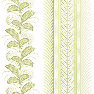 Hydrangea Drape Willow 5004452 by Schumacher Designer Wallcovering