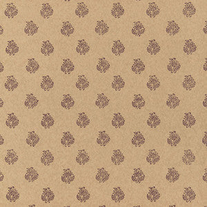 Kaladera Aubergine 5005256 by Schumacher Designer Wallcovering