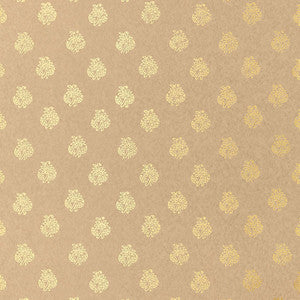 Kaladera Gilt 5005257 by Schumacher Designer Wallcovering