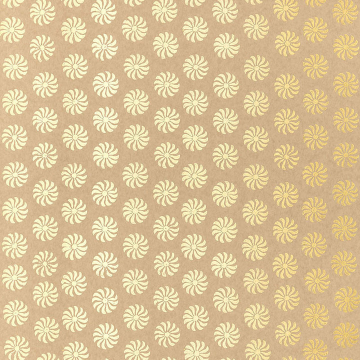Bombay Gilt 5005294 by Schumacher Designer Wallpaper JAIPUR / HAND BLOCK PRINTS Paper 0 INDIA </p><p>Repeat: Horizontal: and Vertical: 2" (5CM) 27 - Swanky Fabrics -