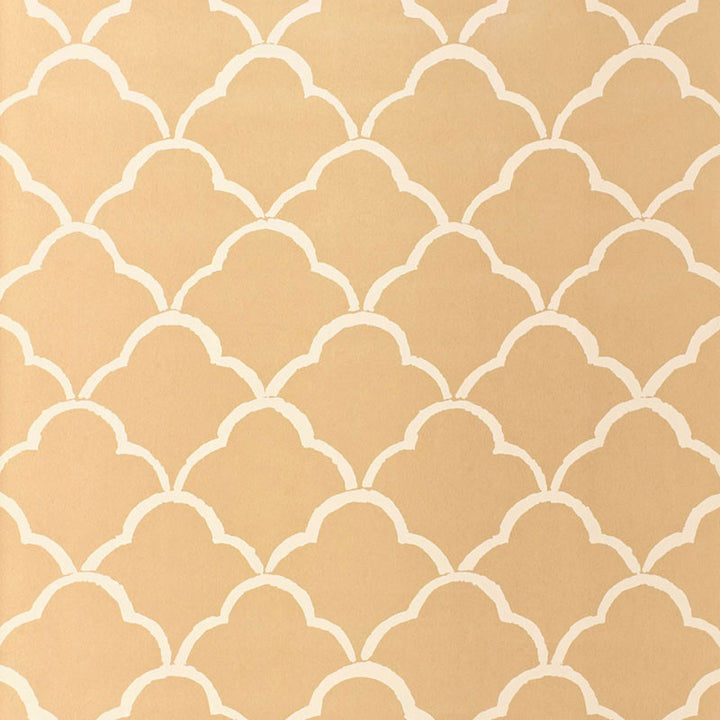 Costa Del Sol Gold 5005942 by Schumacher Designer Wallpaper BYZANTIUM Paper 0 UNITED STATES OF AMERICA </p><p>Repeat: Horizontal: 13 1/2" (34CM) and Vertical: 25 1/4" (64CM) 27 - Swanky Fabrics -