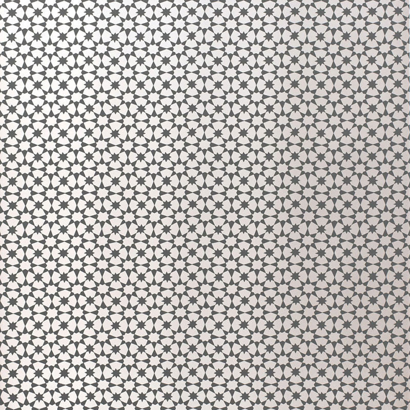 Medina Graphite 5006013 by Schumacher Designer Wallpaper BYZANTIUM Paper 0 UNITED STATES OF AMERICA </p><p>Repeat: Horizontal: 6 3/4" (17CM) and Vertical: 6 3/8" (16CM) 27 - Swanky Fabrics -
