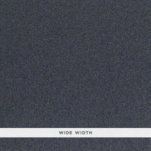 Chester Wool Sidewall Denim 5006297 by Schumacher Designer Wallcovering