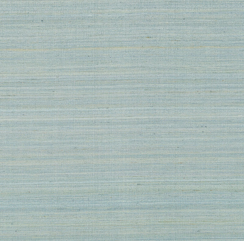 Shaded Silk Aqua 5007861 by Schumacher Designer Wallcovering