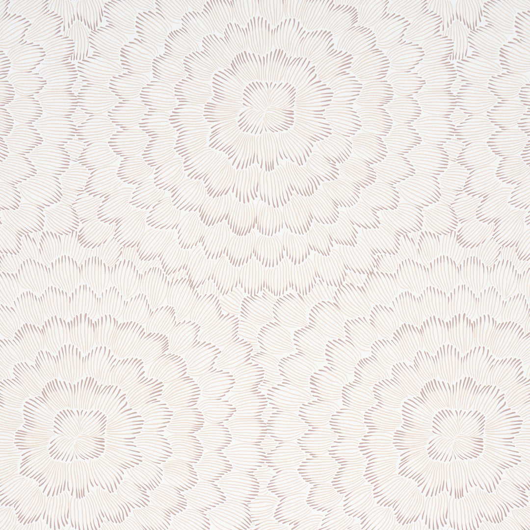 Feather Bloom Chai 5013824 by Schumacher Designer Wallcovering