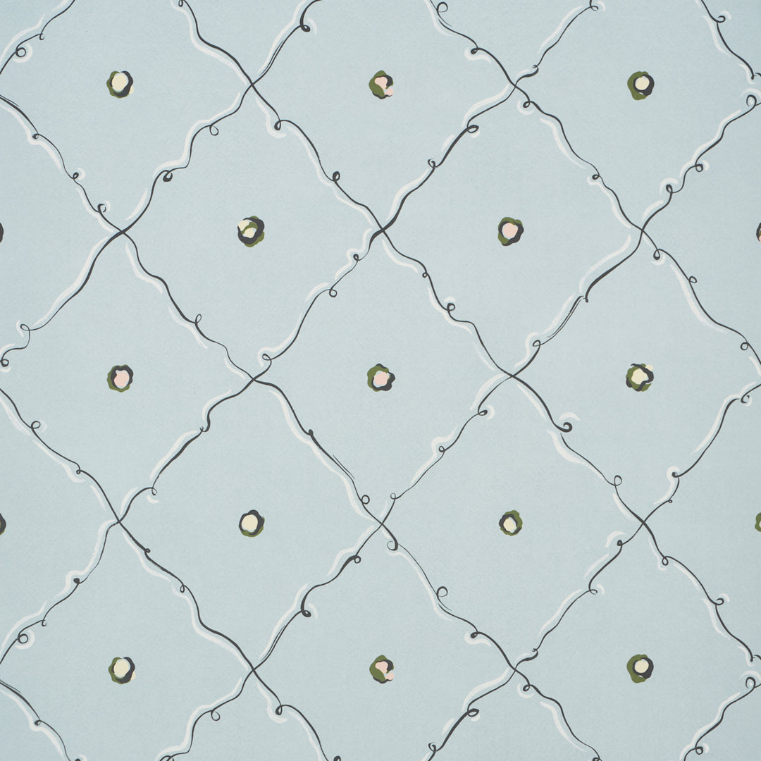 Colette Air 5017372 by Schumacher Designer Wallcovering
