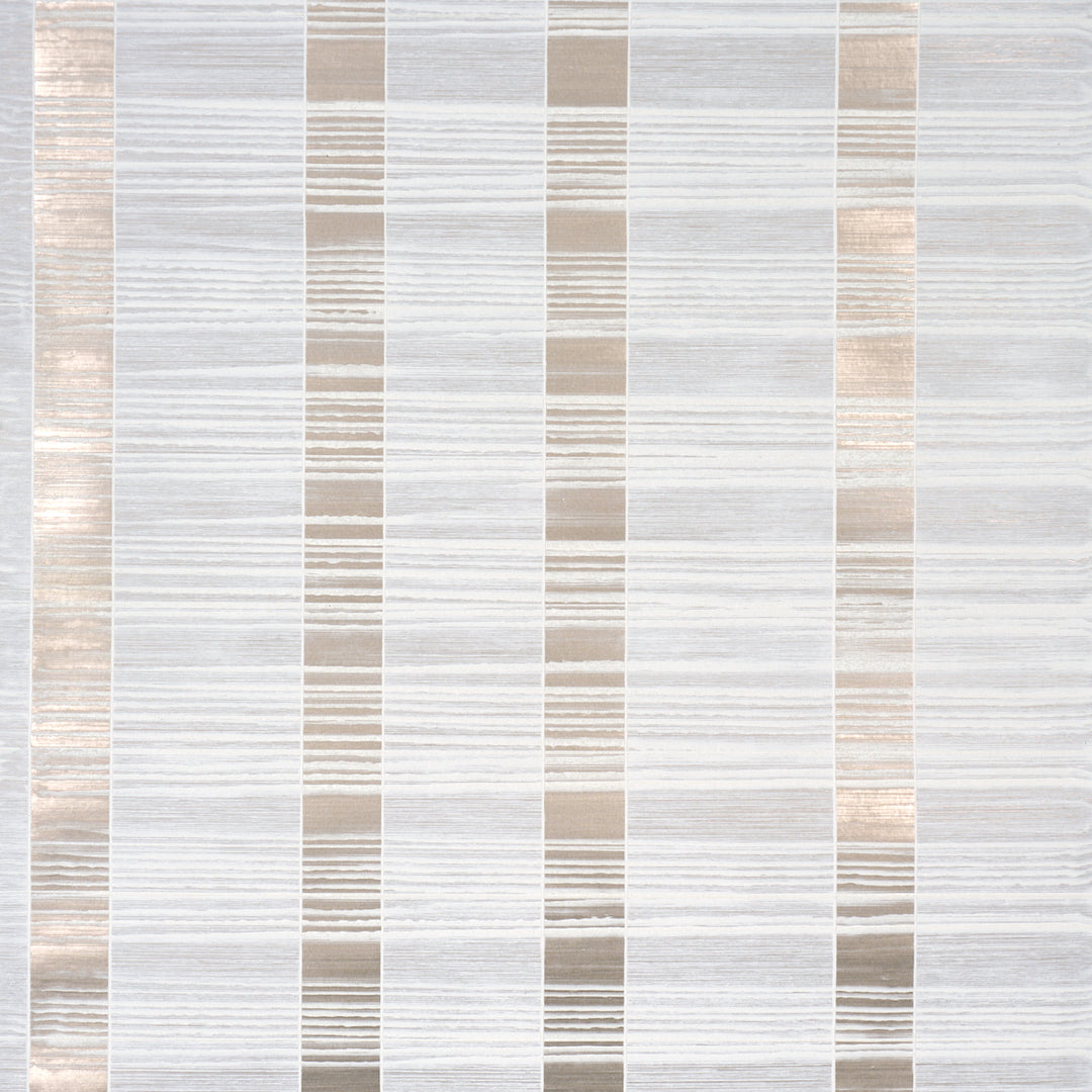 Orren Ridged Wallcovering Pewter 5017440 by Schumacher Designer Wallcovering