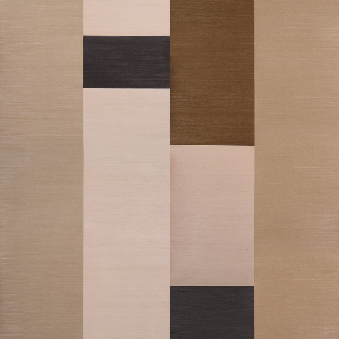 Kaori Panel Set Driftwood 5017460 by Schumacher Designer Wallcovering