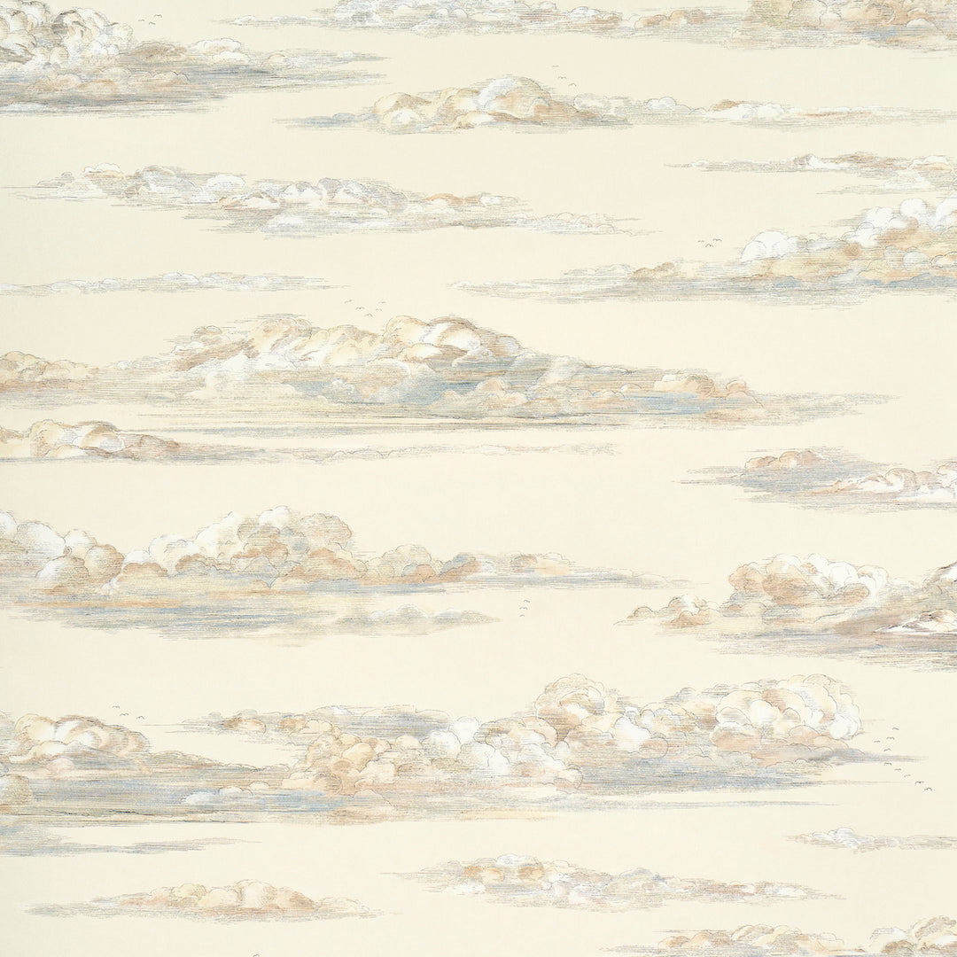 Mr. Darcy'S Clouds Pemberley 5017580 by Schumacher Designer Wallcovering