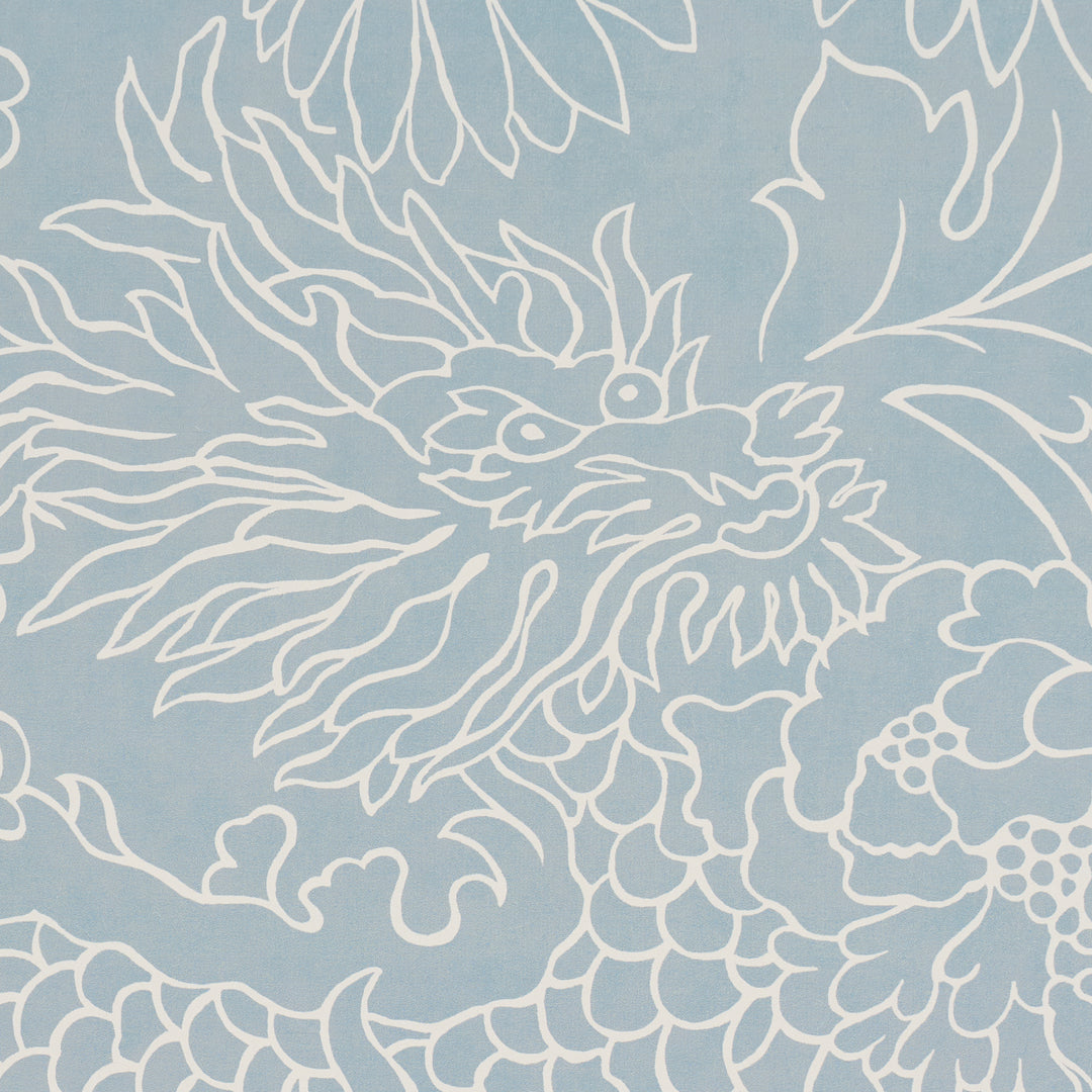 Chiang Mai Dragon Silhouette Ciel De Provence 5017920 Schumacher