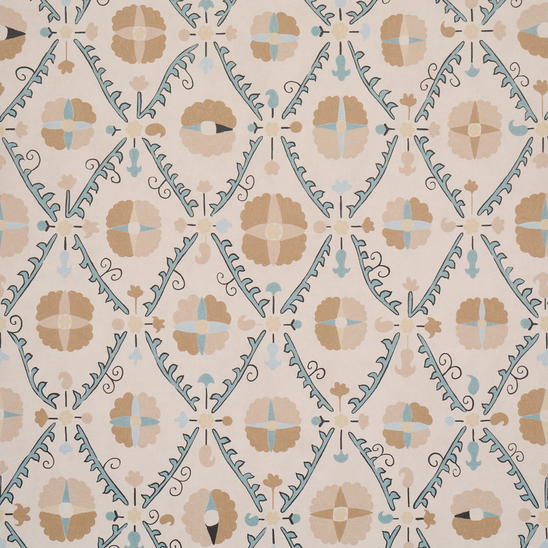 Amal Almondine 5018282 by Schumacher Designer Wallcovering