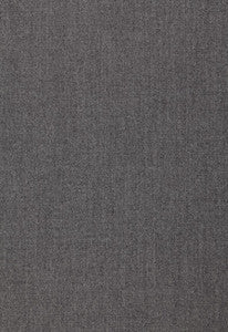 Jermyn Solid Flannel Fog Grey 50313 by Schumacher Designer Fabric