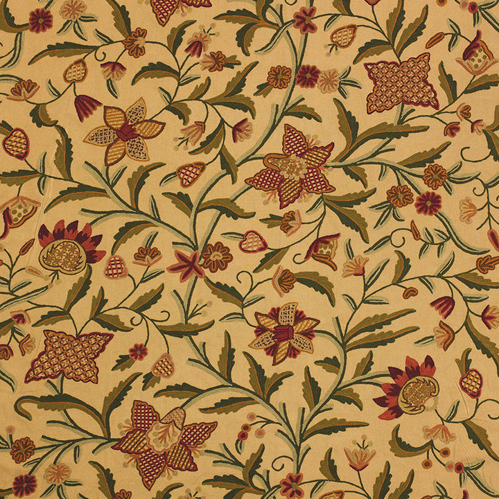 Somerset Crewel Red/Green 50470 by Schumacher Fabric Schumacher Fabric Somerset Crewel Red/Green 50470Fabric COTTON 96% INDIA </p><p>Repeat: H: HORZ. 49 " (124CM) , V: VERT. 42 1/2" (108CM) 51 - Fabric Carolina -