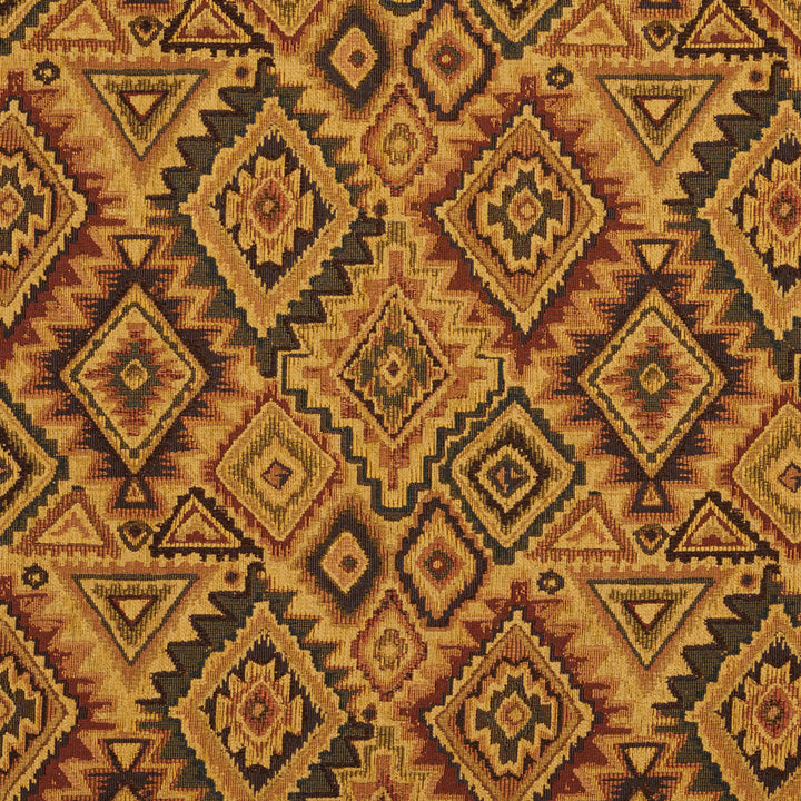 5101 Aztec by Charlotte Designer Fabric Ring Book Page #26 100% Woven Polyester Asia Exceeds 150,000 Wyzenbeek Rubs (Heavy Duty) Horizontal: 15" x Vertical: 15" 54 Inches - Swanky Fabrics -