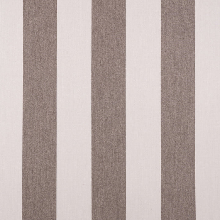 4753 Beaufort Mushroom by Sunbrella Designer Fabric Sunbrella Awning Stripes 100% Sunbrella® Acrylic USA or Imported 10-Year Horizontal: and Vertical: 46 in. - Swanky Fabrics -