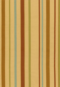Alessandra Silk Stripe Gold 51484 by Schumacher Designer Fabric