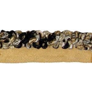 Chariot Black/Gold by Europatex Designer Fabric