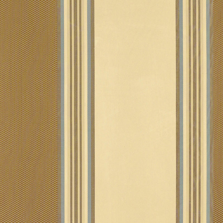Ava Silk Stripe Mocha 52370 by Schumacher Designer Fabric CHROMA SILK 100% INDIA MARTINDALE 5,000 </p><p>Repeat: Horizontal: 13 1/2" (34CM) and Vertical: 54 - Swanky Fabrics -