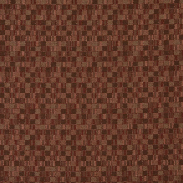 5253 Wine by Charlotte Designer Fabric Decorative Durables IX 100% Woven Polyester Made In USA Exceeds 100,000 Wyzenbeek Rubs (Heavy Duty) Horizontal: 4.5" x Vertical: 4.5" 54 Inches - Swanky Fabrics -